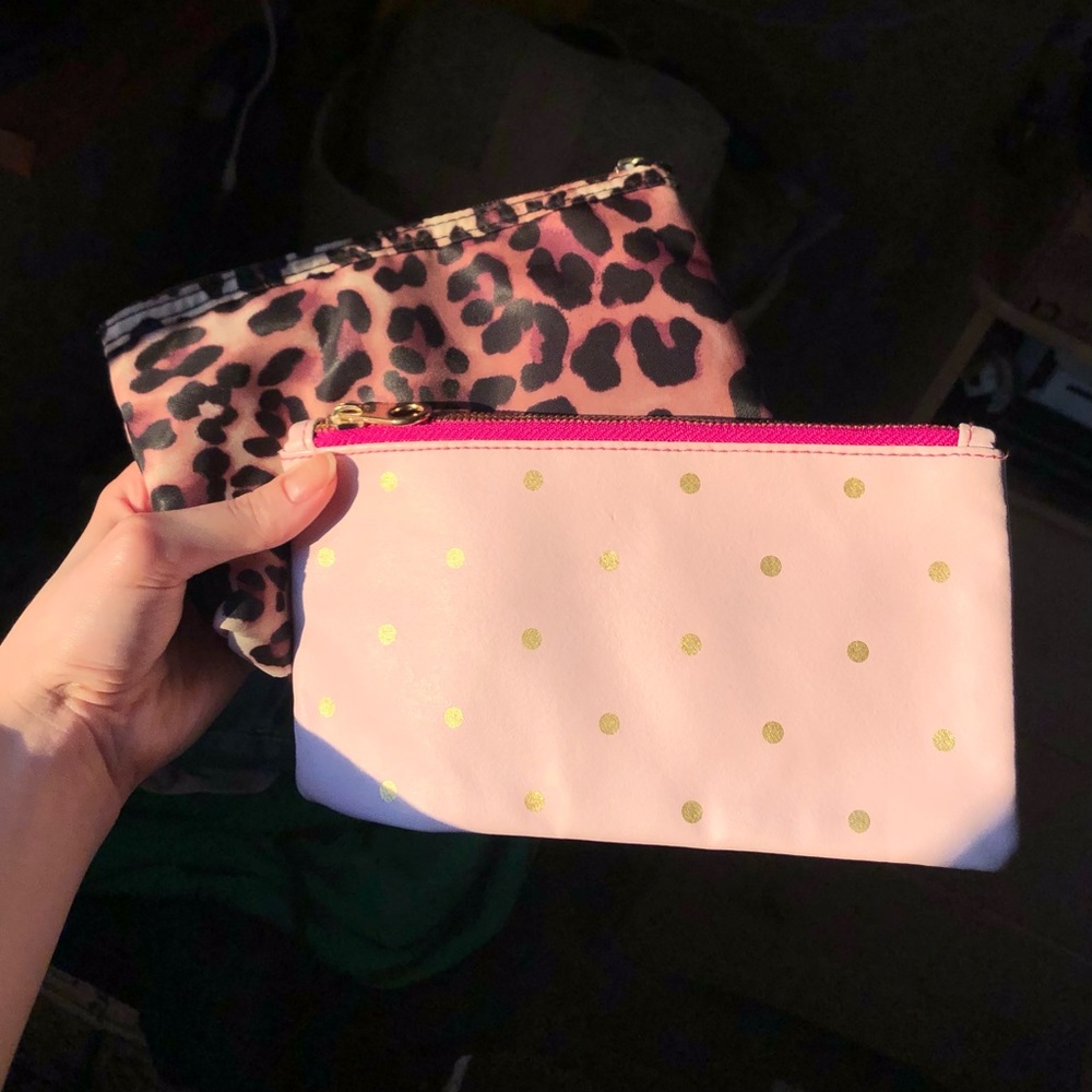 Modella and Target Travel Makeup Toiletry Pencil Bags